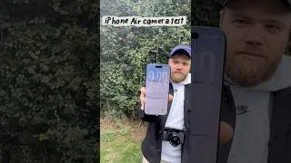 Thumbnail: First photos I took with my new iPhone air.