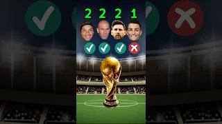 Thumbnail: Ronaldinho Vs Zidane Vs Messi Vs Ronaldo #Messi #Ronaldo #Shorts