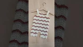Thumbnail: New Video Tutorial! 🧶 Crochet Zig Zag Romper is Here!