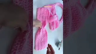 Thumbnail: How to make crochet Bow Bag 💯#crochetbag #shorts #ytshorts