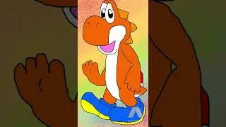 Thumbnail: Fanart: Color cycling Yoshi #marioart #fanart #yoshi #freehanddrawing
