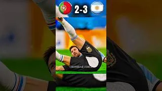 Thumbnail: When Injured CR7 Destroyed Messi  Portugal VS Argentina Imaginary World Cup Final#ronaldo vs #messi