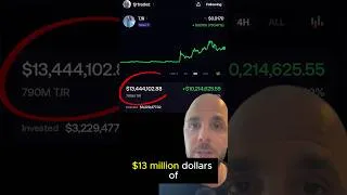 Thumbnail: TJR Just Crashed the TJR Coin #crypto #memecoins #cryptocurrency