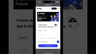 Thumbnail: 🎁 $5000 BingX Sign up Bonus