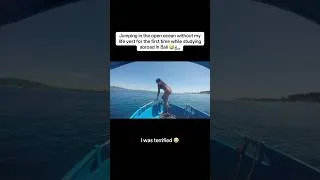 Thumbnail: 🔥A BIG leap of faith 😅🌊 #viralshort #openworld