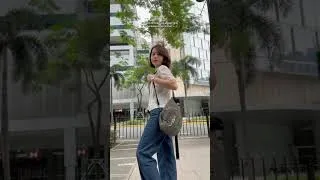 Thumbnail: posting a fit check vid since photos don’t give justice to this cute thrifted top ✨