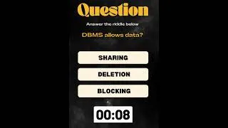 Thumbnail: DBMS allows data?