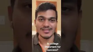 Thumbnail: Is College important for success?