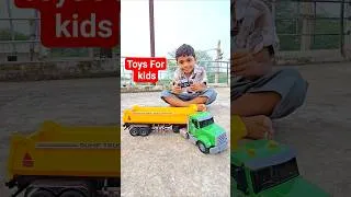 Thumbnail: Rc Dump Truck for kids Unboxing Testing Video | Remote Control Truck | CS Toy