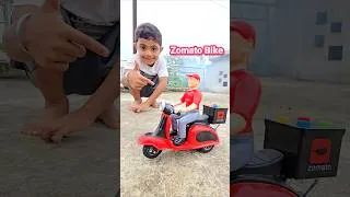 Thumbnail: Zomato Delivery Boy Bike Unboxing Video | Toys For kids | CS Toy #youtubeshorts #kids