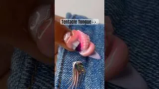 Thumbnail: Tentacle Tongue nail 👀 #nails