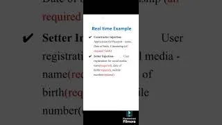 Thumbnail: Constructor and Setter injection difference #java #constructor #setter #ytshorts #shorts