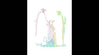 Thumbnail: Traveling Salesperson Penguin Art