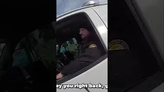 Thumbnail: Cop Seizes Belongings in the Park! Shocking Encounter Caught on Camera #shorts