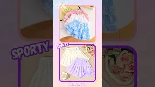 Thumbnail: 🌸Cute X 🥎Sporty cute battle! #lisaorlena #cute #sportygirl #fashion #thisorthat #pink #lisavslena