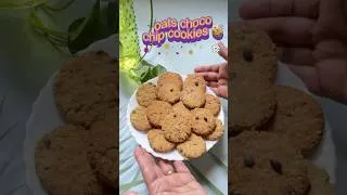 Thumbnail: Oats Choco Chip Cookies | Perfect for kids healthy snack |