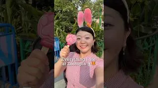 Thumbnail: Everything I ate at Zootopia 🐰🍦 Shanghai Disneyland