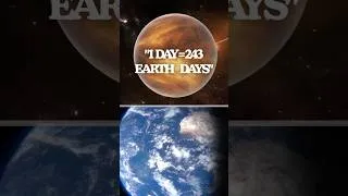 Thumbnail: A Day on Venus is LONGER Than a Year?? 🤯 #shorts
