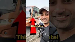 Thumbnail: India’s hotel on wheels 🤯 #india #travel #sleeperbus