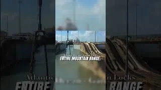 Thumbnail: How 100,000 Ton Ships Climb Mountains! 🚢 #engineering