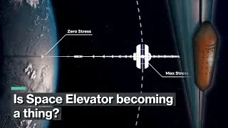 Thumbnail: Is Space Elevator a feasible idea? #shorts