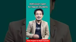 Thumbnail: Ph.D. in India 2025 🇮🇳 | Best Universities for Nepali Students 🎓 #Shorts #shortsfeed #shortsviral