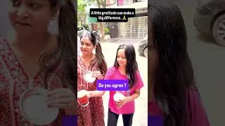 Thumbnail: Do you agree with Dhwani? | CUTE SISTERS SHORTS  #Shorts #Kindness #HelpingOthers #Humanity