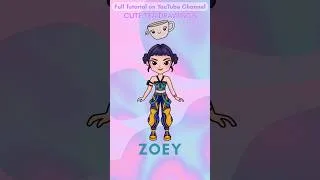 Thumbnail: How To Draw Zoey from Kpop Demon Hunters #Zoey #kpopdemonhunters #kpopdemonhunterszoey #huntrix