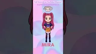 Thumbnail: How To Draw Mira from Kpop Demon Hunters #mira #huntrix #kpopdemonhunters #howtodraw