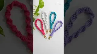 Thumbnail: Start a Small Business with This Easy Macrame Wristlet Keychain🧶 #smallbusinessideas