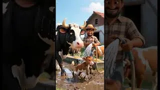 Thumbnail: Cow & Sheep Song 🐮🐑 Old MacDonald Short for Kids