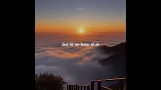 Thumbnail: Carter Ryan - Let Me Know | sped up + reverb + lyrics | Aesthetic Story Status
