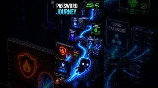 Thumbnail: What Really Happens When You Press Log In? | The Journey of a Password #onlinesafety #cybersecurity