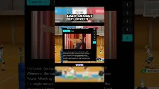 Thumbnail: Aran's Memory is Nerfed #haikyuuflyhighguide #haikyuu #haikyuuflyhigh #HAIKYUStartingLineup #hqanime