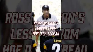 Thumbnail: Ross Watson shares a lesson from HOFer Dick Lebeau