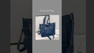 Thumbnail: Tutorial Bag From Recycle Denim #sewing #bag #upcycling