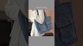 Thumbnail: Tutorial Bag from old Jeans #sewing #bag