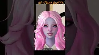 Thumbnail: NEW Sims Halloween 🎃 2022 CAS Costume Challenge | SPOOK-A-WEEK | #shorts