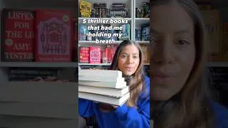 Thumbnail: Thriller books you NEED on your TBRs #thrillerbookrecs #thrillerbooks #booktubetbr