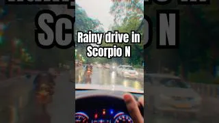 Thumbnail: Scorpio N fun drive rainy day  #automobile #luxury