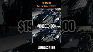 Thumbnail: The $19,000,000 Bugatti you can't buy 🖤 #shorts