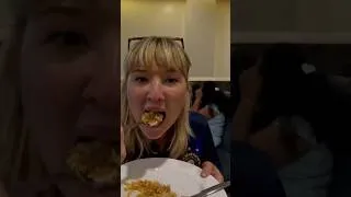 Thumbnail: Tourist Tries Hyderabad Biryani for the First Time 🇮🇳 #shorts