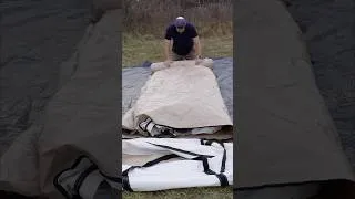 Thumbnail: Packing up a 16' Bell Tent (Like a Boss)