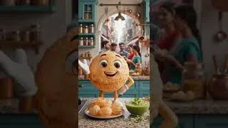 Thumbnail: 🥟 Panipuri Has Something to Say! 😂 AI Comedy Short