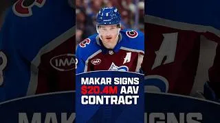 Thumbnail: Cale Makar signs the NHL's first $20 million AAV contract!