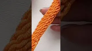 Thumbnail: Gorgeous braided looking stitch #freecrochetpattern #crochet #dailycrochetandknitfreepatterns