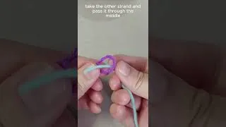 Thumbnail: This knot holds even when cut #yarn #crochet #diy