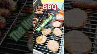 Thumbnail: Work BBQ at The Home Depot! 🍔 Grilling Hot Dogs & Burgers for the Team #Shorts #shortsfeed #cooking