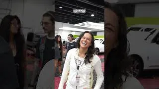 Thumbnail: We handed Michelle Rodriguez the keys to a 1000HP SLS street car for Gumball 3000… 🏁🔥