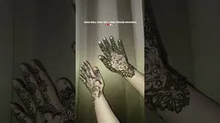 Thumbnail: 14 साल पहले इसी दिन हाथों में मेहंदी लगी थी… ❤️ Mehndi Love 💕